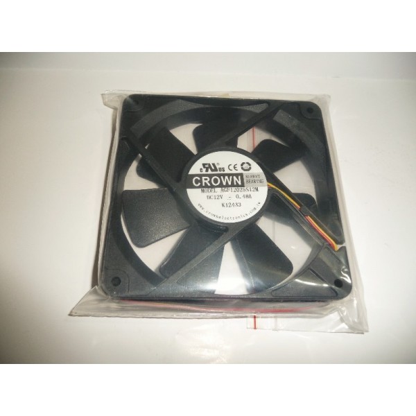 Cooling Fan, AGF12025S12M, Sleeve Bearing 3 Wire 